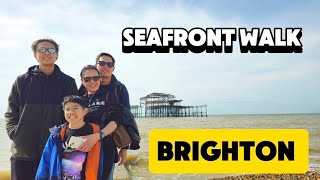 Family Bonding sa Brighton Seafront