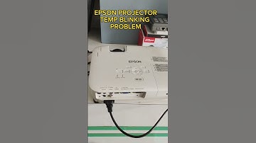 Epson EB-S9 projector Temp led blinking problem #projectorproblem #epsonprojector