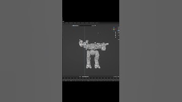 Mech in Blender! #shorts