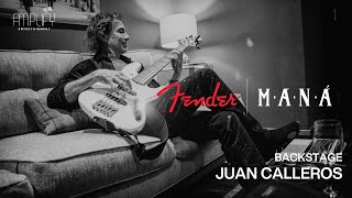 FENDER - Backstage, Juan Calleros (Maná) @OficialMana