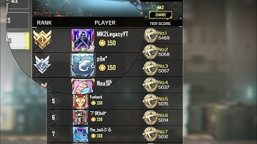 Global 1 MK2 vs NA45 bot team  #codmobile  #cod #codm