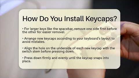 How Do You Install Keycaps? - Video Gamers Vault