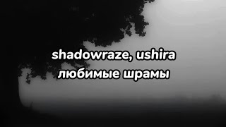 shadowraze, ushira - любимые шрамы (текст песни)