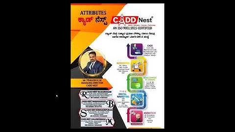 Excel Line  charts in Ms Word  in Kannada | CADD Nest | Educational Institution Malleshwaram