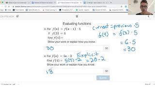 Integrated Math 1 - 1.2 to 1.4 Practice Quiz Overview