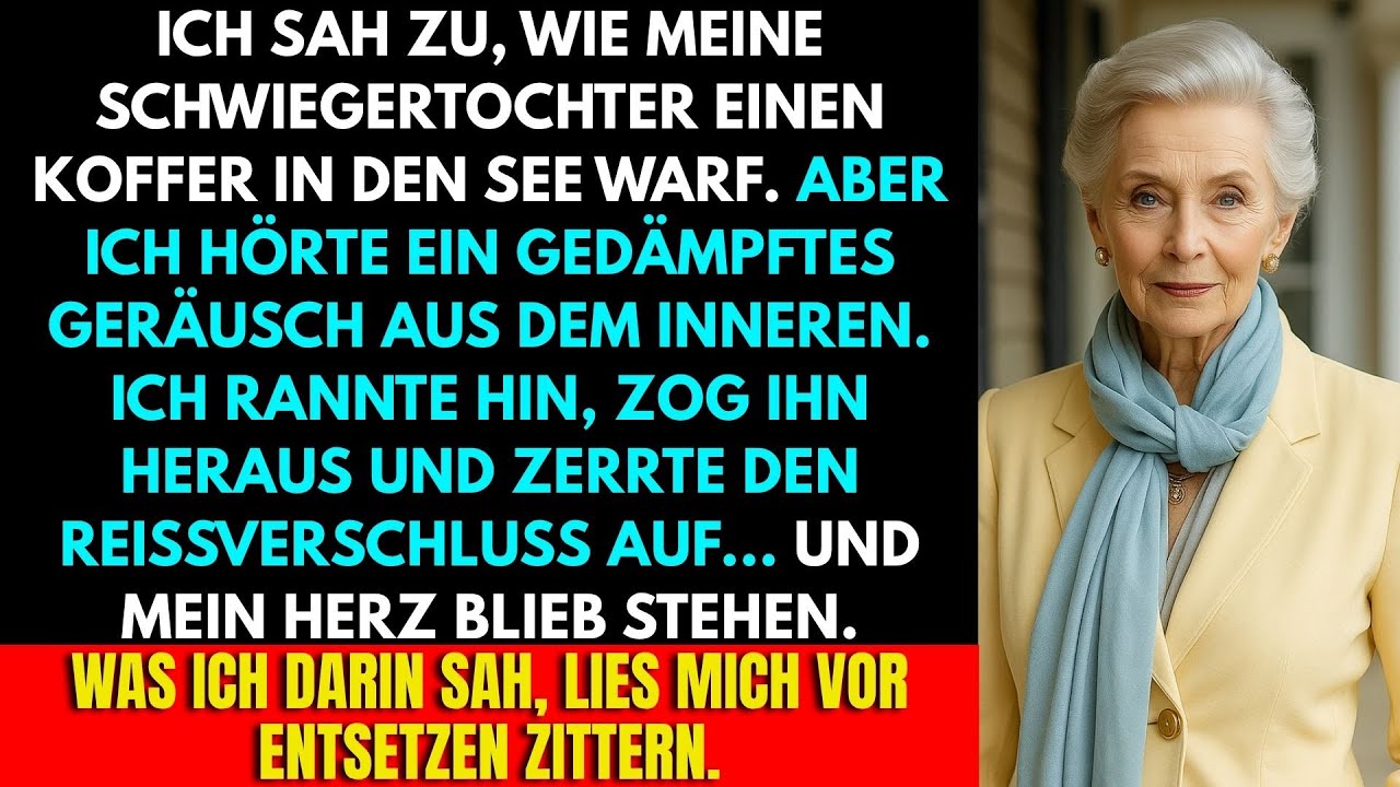Ich erstarrte, als ich die silberne Limousine viel zu schnell über den Feldweg am Müritzsee rasen sah. Sarah, die Witwe meines verstorbenen Sohnes Lukas, sprang heraus – zerzaust, panisch – und...