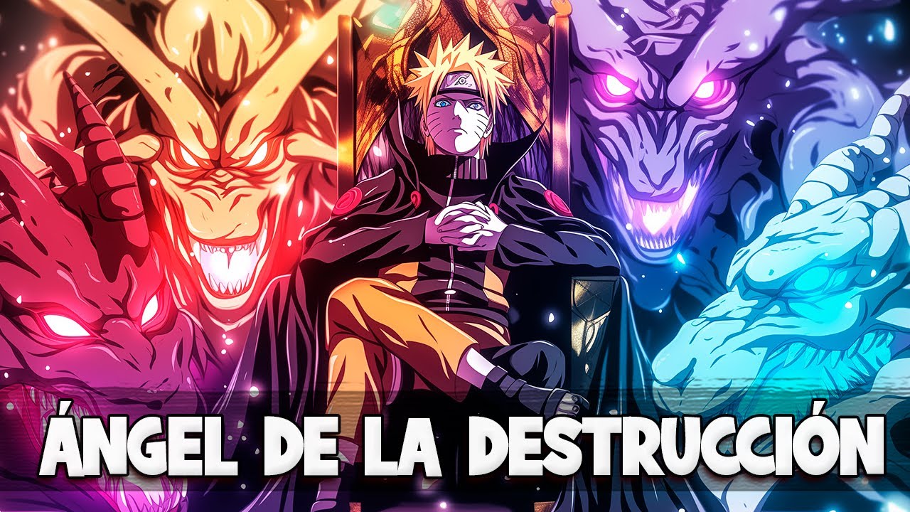 QHPS Naruto es el ÁNGEL NEGRO SANGUÍNEO de la DESTRUCCIÓN [Serie completa]