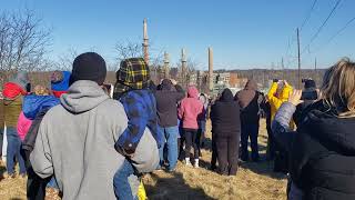 Feb 19 2022 Stack Implosion at James River Power Station