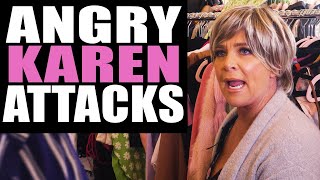 Angry Karen Attacks | Trish Talks