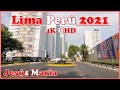AVENIDA SAN FELIPE 4K, Walking Tour JESÚS MARÍA y PUEBLO LIBRE 2021【 Lima Perú 4K 🇵🇪】