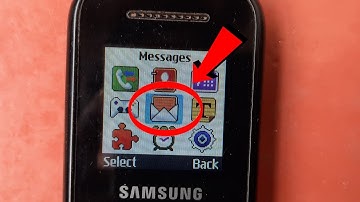 Messages Setting like Create Message , inbox , sentbox , outbox , Draft Samsung Keypad Mobile