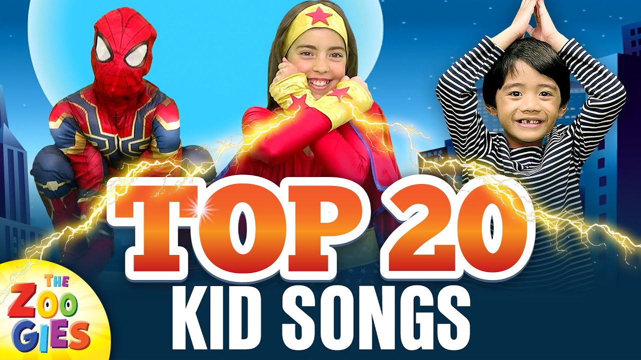 TOP 20 Kid Songs by The Zoogies YouTube
