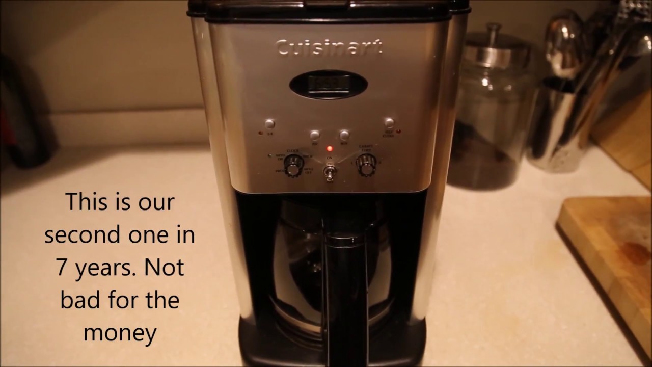 Cuisinart Brew Central DCC 1200 12 Cup Programmable Coffeemaker Quick