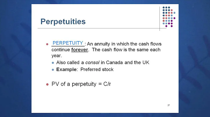 Session 06: Objective 5 - Perpetuities (2016)