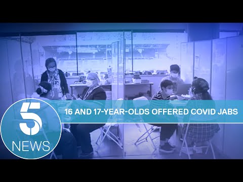 Covid-19: 16 and 17-year-olds in the UK to be offered the vaccine | 5 News