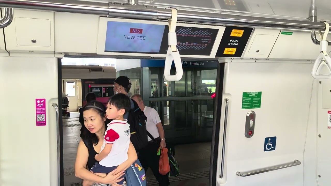 [🔥🔥🔥🔥🔥 Reppy! + Full Journey] SMRT C151C 717/718 NS1 Jurong East → NS28 Marina South Pier 