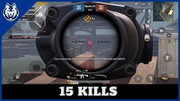 PUBG Mobile | Gameplay Walkthrough Part 10 | 15 Solo Kills (iOS, Android)