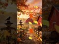 Pumpkin patch🎃 #halloween #calming #spooky #pumpkinpatch #autumn #autumnmorning #fallleaves