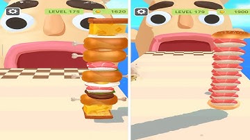 Sandwich Runner - Speed run All Levels gameplay android ios new update part 14