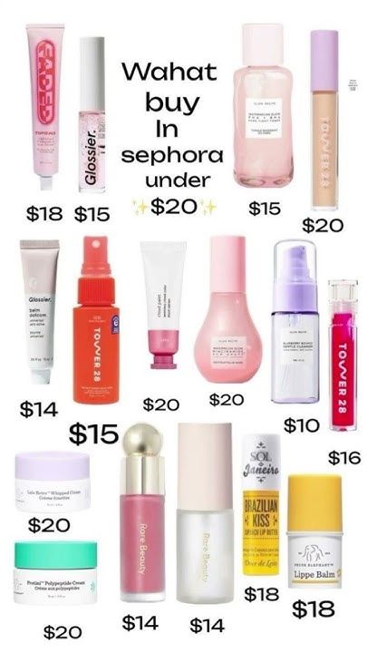 what-buy-in-sephora-under-20-skincarelover-youtube