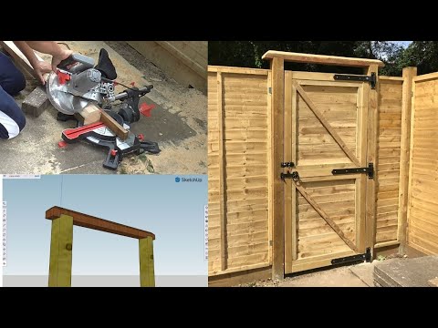 Garden Gate Build: Part 1 - Gate Topper/Arch build