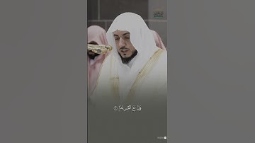 سورة الشرح مقتطف من تلاوة فضيلة الشيخ  الوليد الشمسان