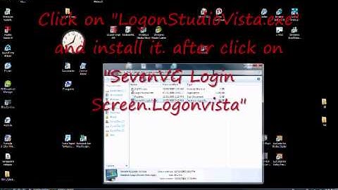 [Custimization]: Transform Windows Vista/XP into Windows Seven Ultimate: Changing the Login Screen!