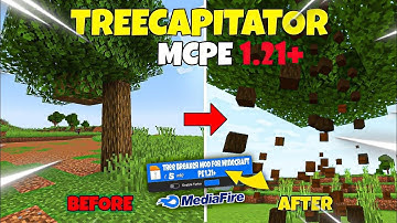 Quick Mining Mod for MCPE 1.21+ | Vein Miner + Tree Capitator Addon🌲⛏️