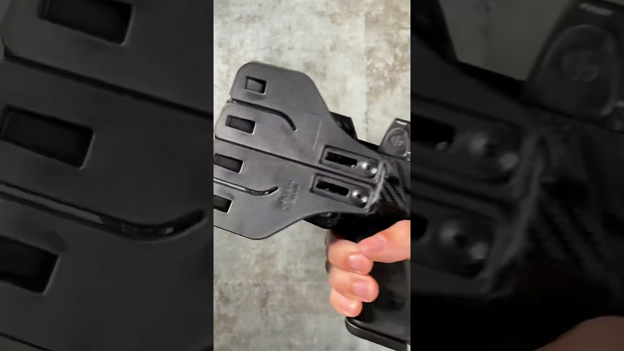 Outfit your Glock 19 with the new Range Plus holster with the universal split paddle!