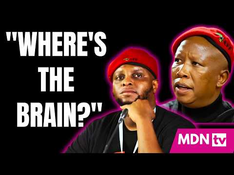 MALEMA MOCKS SHIVAMBU: "HOW IS THE EFF BRAIN NOT WORKING?"