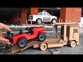 How to Make a Car Transporter. Cardboard toy. DIY