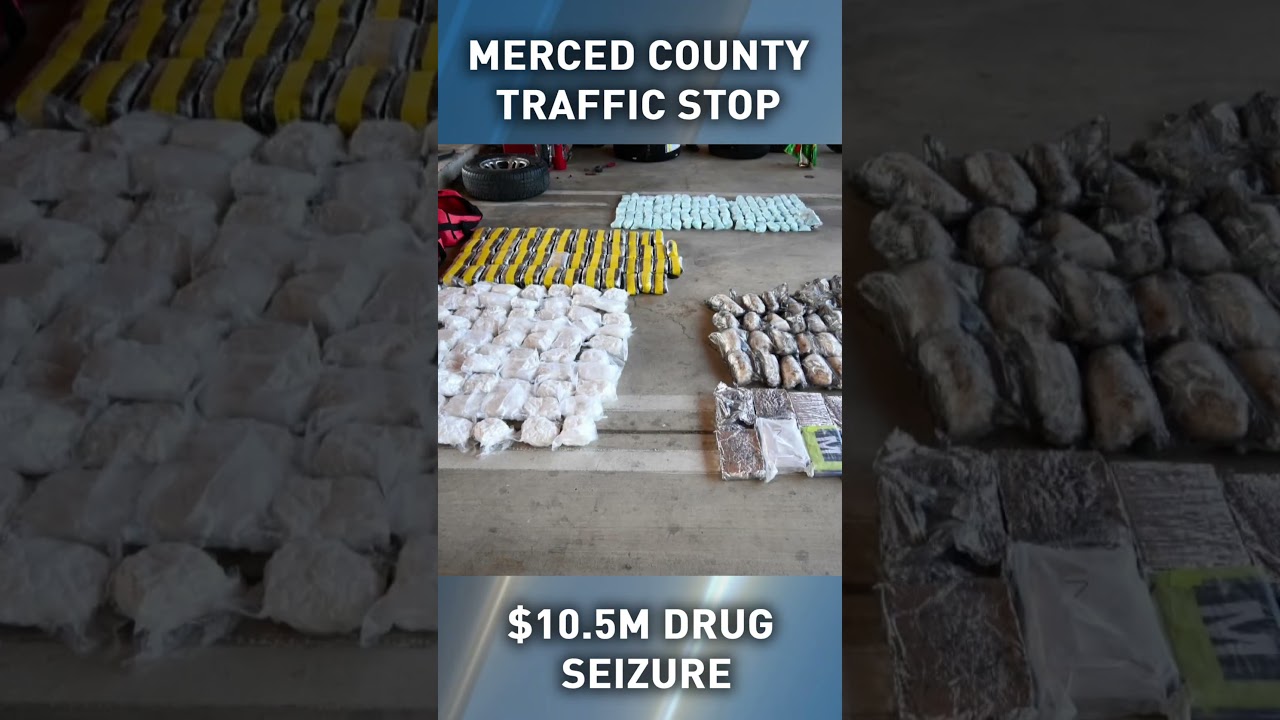 Traffic stop leads to record breaking $10 million drug bust in Merced County