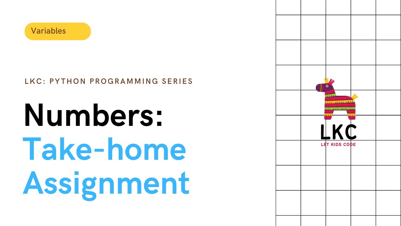 02.03 - Numbers (Integers) Assignment #1 - YouTube