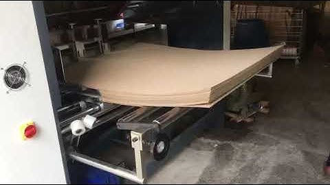 YB-1450H servo type laminating machine