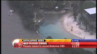 Brisbane Floods Southbank 2011-01-12