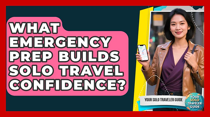 What Emergency Prep Builds Solo Travel Confidence? - Your Solo Traveler Guide