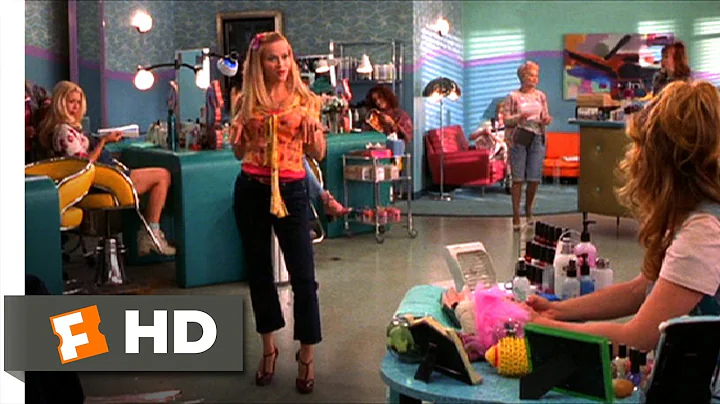 Legally Blonde (9/11) Movie CLIP - The "Bend & Sna...