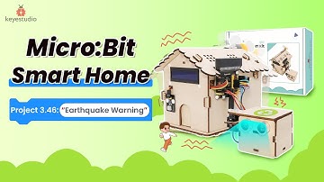 KS4048 |Level Up Your Smart Home! Micro:Bit Project 3.46-Build a Earthquake Warning System with Ease
