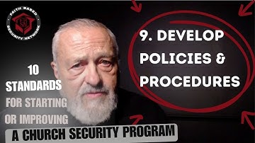 10 Essential Standards to Build a Strong Church Security Program: Policies, Procedures & Readiness