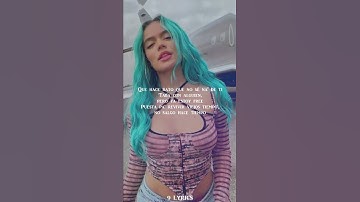 Thumbnail of KAROL G - PROVENZA (Letra/Lyrics)