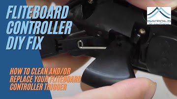 How to Fix Stuck Fliteboard Trigger | Easy Controller Fix | efoil DIY help