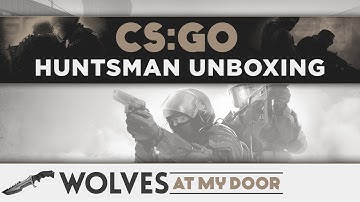 CS:GO ★ 3rd Huntsman Knife Unboxing Vanilla!! 1st Case Of The 24hr!!