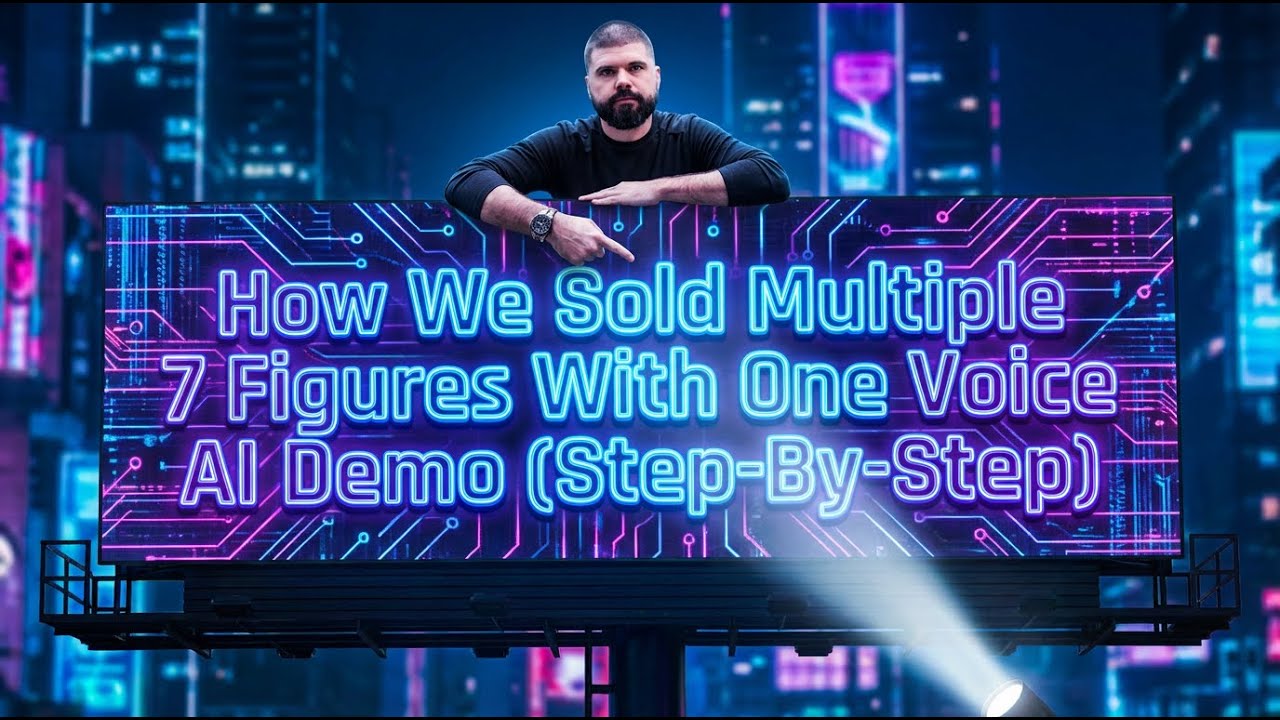 How to sell high-ticket Voice AI services with a demo