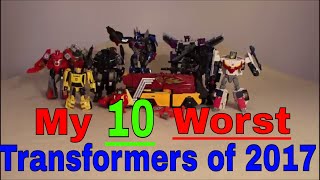 GotBot Counts Down My Top 10 Worst Transformers of 2017