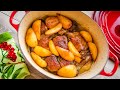 УТКА с МЕДОВЫМИ ГРУШАМИ (яблоками) и КОРИЦЕЙ | как приготовить праздничный ужин | простой рецепт