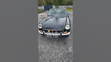 Full MG MGB GT car tour up this weekend 🥰 #classiccar #mgbgt #classicmg #vintagecars