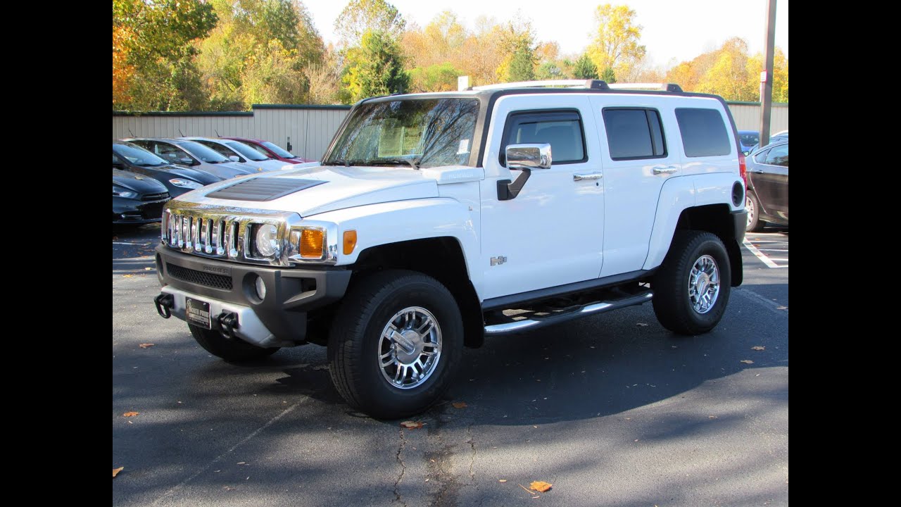 Hummer H3 Alpha White