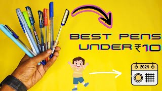 Best Pens Under Rs 10 In 2024 🔥|  Always Evergreen Pens #hauser #pens