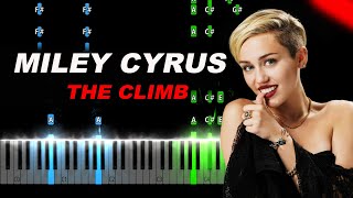 Miley Cyrus - The Climb Piano Tutorial