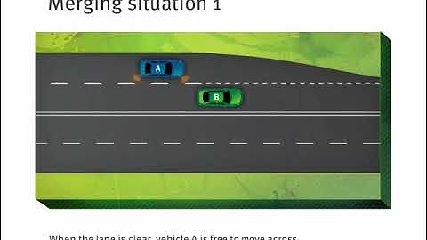 Queensland Road Rules – merging